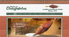 Desktop Screenshot of butekodochaguinha.com